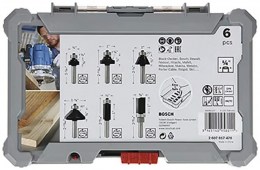 Set de Fresas Acabado ¼ Bosch3